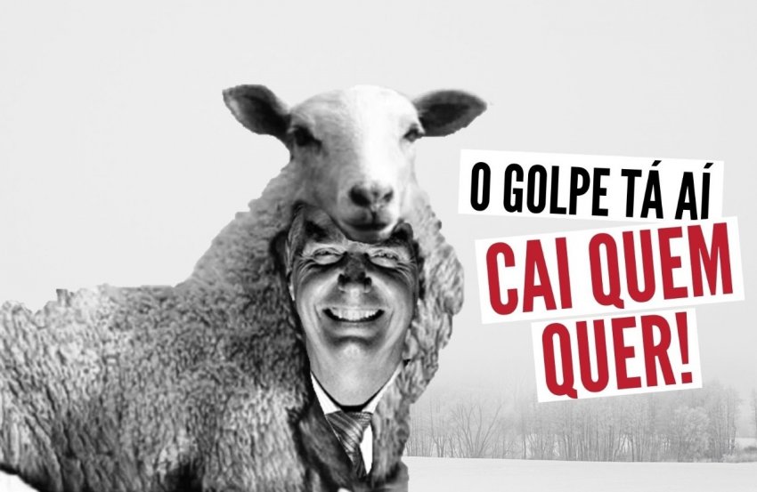 O lobo tenta se vestir de cordeiro para enganar o povo brasileiro O lobo tenta se vestir de cordeiro para enganar o povo brasileiro
