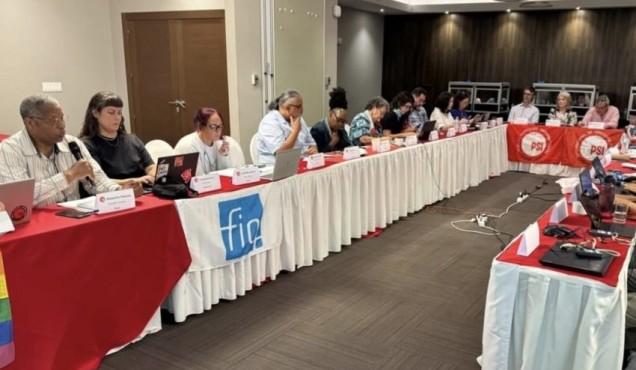Eduardo Melo apresentou conjuntura brasileira durante encontro da ISP