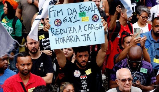 É hoje! Panfletagem contra a escala 6x1
