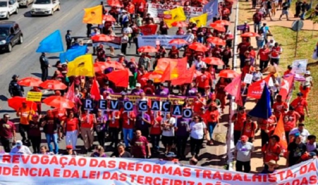 Comitiva do Sindsep-PE representará federais pernambucanos na Marcha da Classe Trabalhadora