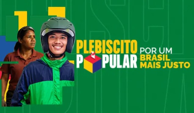 Plebiscito Popular tem votação on-line
