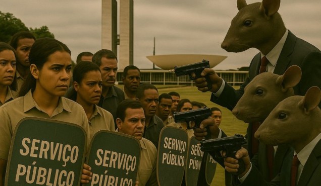 Só o povo nas ruas pode barrar a destruição dos serviços públicos!