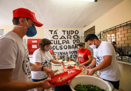 Solidariedade combate à fome enquanto governo Bolsonaro vira as costas para o povo